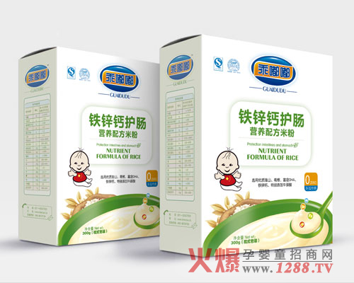 乖嘟嘟鐵鋅鈣盒裝護(hù)腸米粉