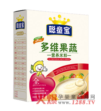 聰童寶多維果蔬營(yíng)養(yǎng)米粉