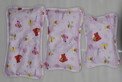 良木憤怒的小鳥(niǎo)枕頭粉色