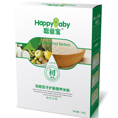 聰童寶盒裝雙歧因子護腸米粉初