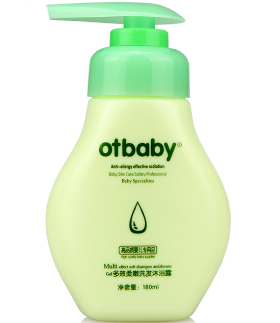 otbaby多效柔嫩洗發(fā)沐浴露180ml