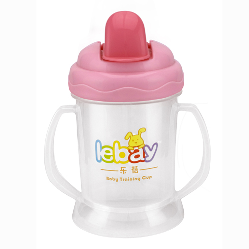 樂(lè)蓓嬰幼兒學(xué)飲杯6911粉紅色