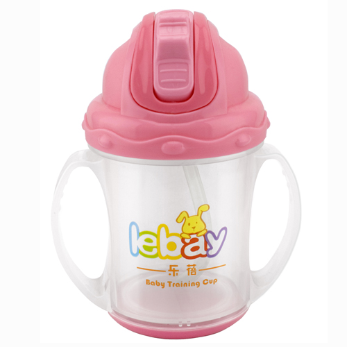 樂(lè)蓓嬰幼兒學(xué)飲杯6907B紅色