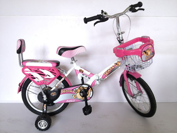 機(jī)器貓機(jī)器貓卡宴折疊16#粉自行車