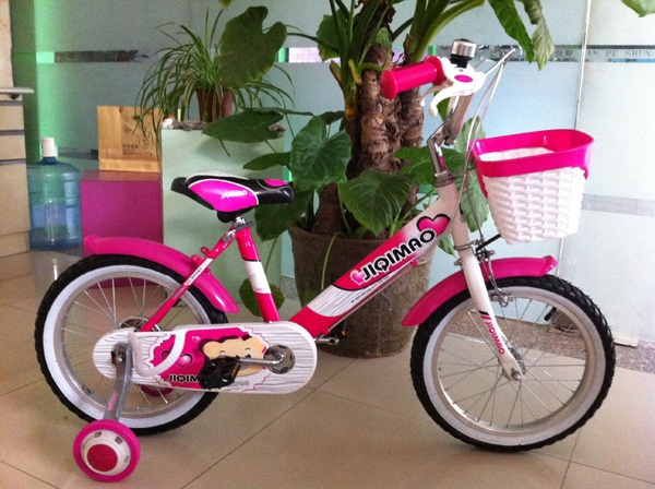 機器貓美琪16#玫紅017自行車