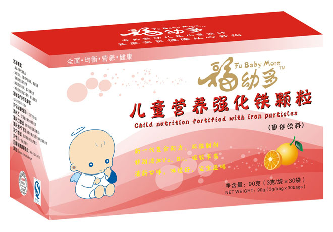 福幼多兒童營(yíng)養(yǎng)強(qiáng)化鐵顆粒