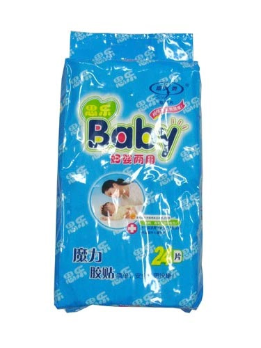 思樂(lè)加長(zhǎng)背膠婦嬰兩用巾24
