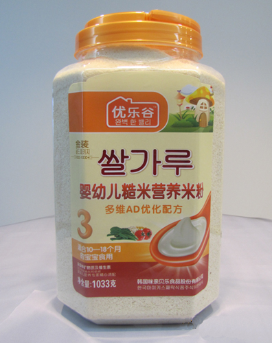 優(yōu)樂(lè)谷嬰兒營(yíng)養(yǎng)米粉3段