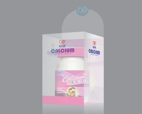 益康鈣加維D3咀嚼片透明裝