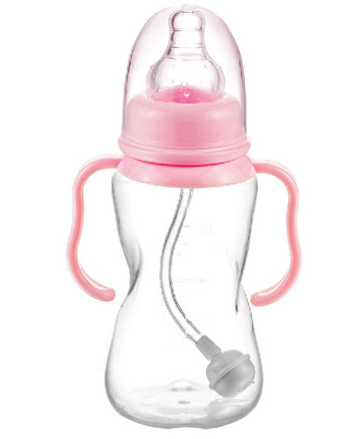 愛(ài)樂(lè)寶標(biāo)口PP自動(dòng)奶瓶150ml粉色