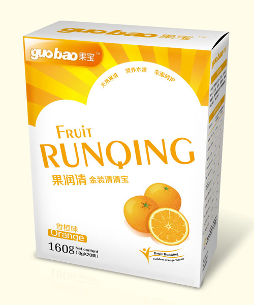 果寶果潤(rùn)清金裝清清寶香橙味