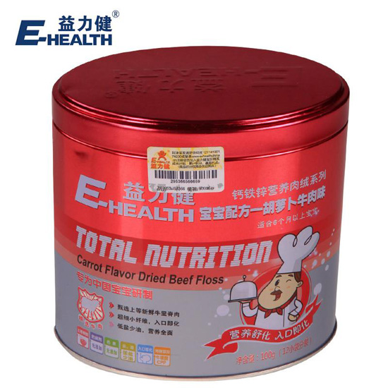 益力健嬰幼兒胡蘿卜牛肉松