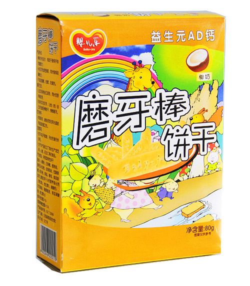 嬰兒樂(lè)普通磨牙棒椰奶味