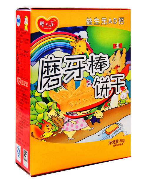 嬰兒樂普通磨牙棒原味80g