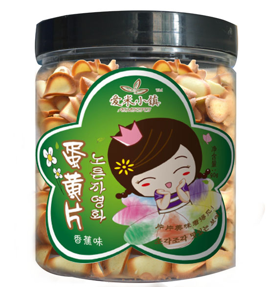 愛(ài)米小鎮(zhèn)香蕉味蛋黃片