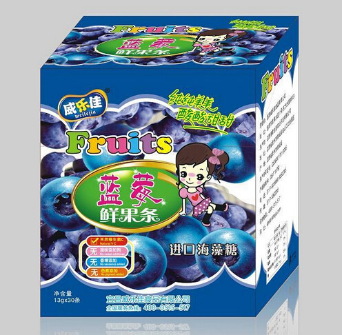 威樂(lè)佳鮮果條藍(lán)莓味