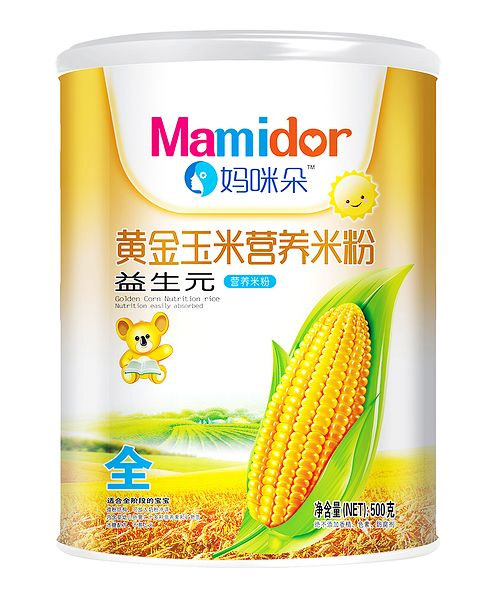媽咪朵益生元黃金玉米營養(yǎng)米粉
