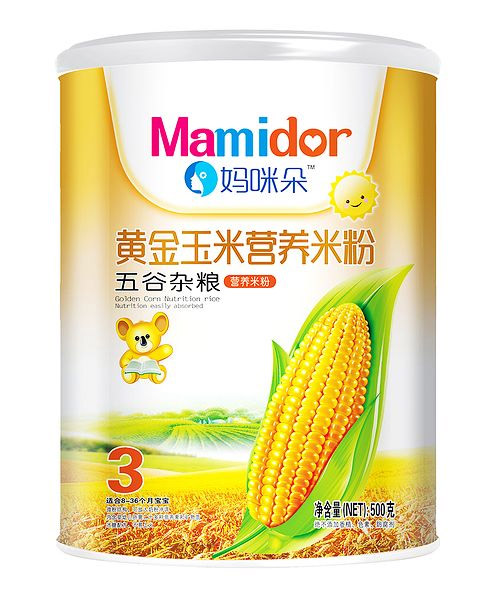 媽咪朵五谷雜糧黃金玉米營養(yǎng)米粉
