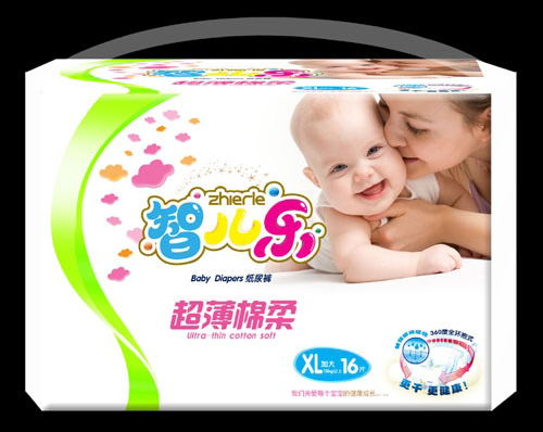 智兒樂超薄棉柔嬰兒紙尿褲XL碼