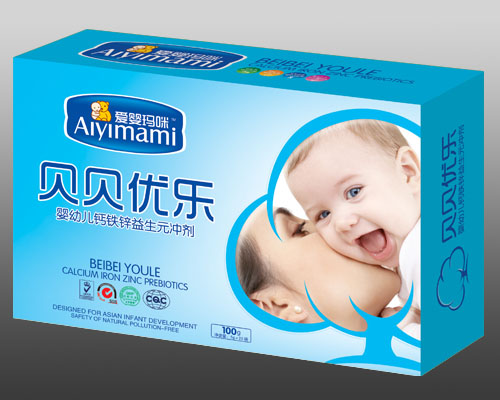 愛嬰瑪咪嬰幼兒鈣鐵鋅益生元沖劑