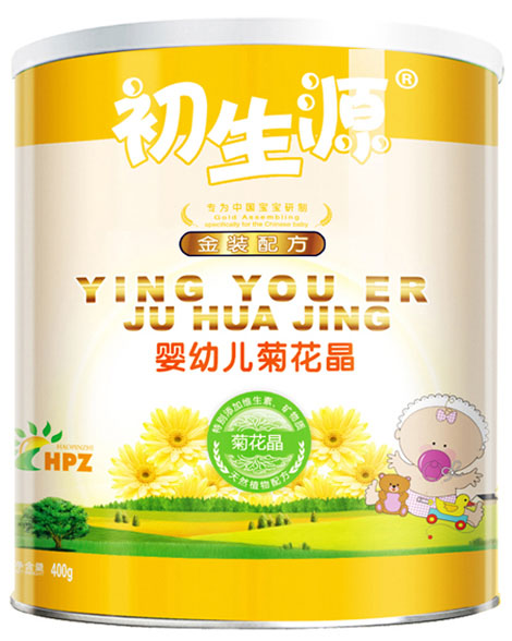 初生源嬰幼兒菊花晶400g