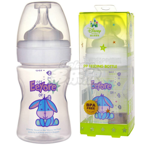 迪士尼寶寶寬口徑PP奶瓶(小號(hào))140ml