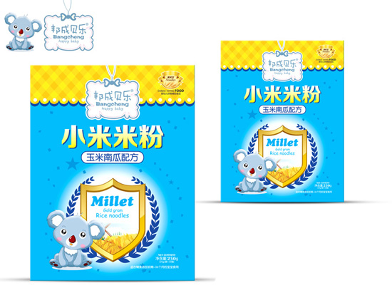 邦成貝樂玉米南瓜小米米粉