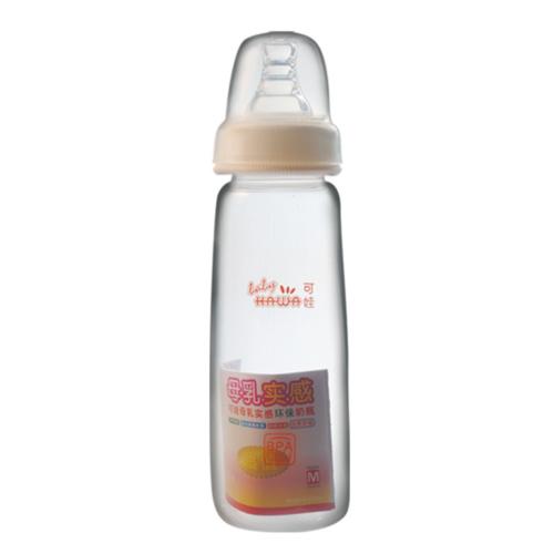 可娃標(biāo)口方形PP奶瓶270ML