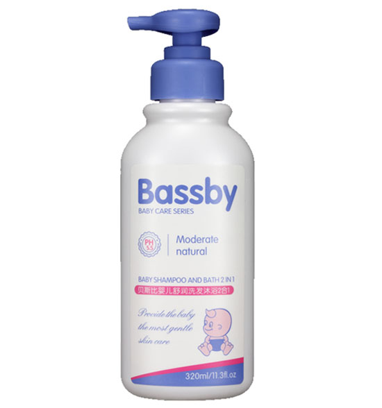 貝斯比嬰兒舒潤洗發(fā)沐浴2合1(BSH106)320ml