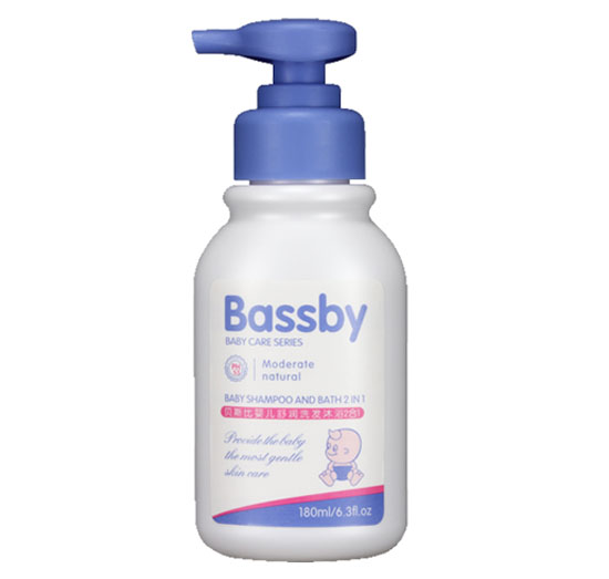 貝斯比嬰兒舒潤洗發(fā)沐浴2合1(BSH105)180ml