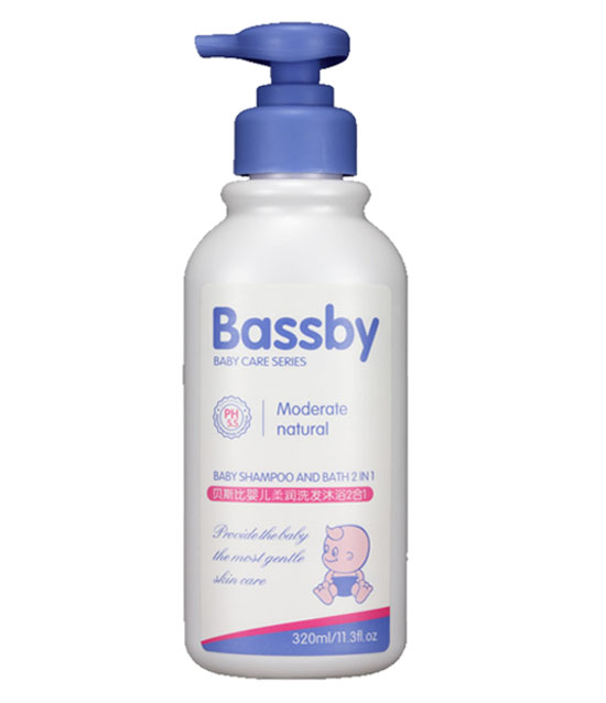 貝斯比嬰兒柔潤洗發(fā)沐浴2合1(BSH108)320ml