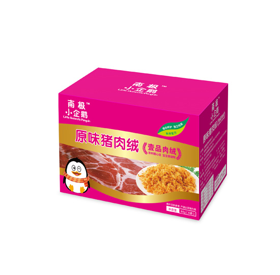 南極小企鵝原味豬肉絨