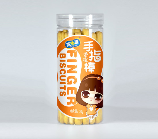威樂佳手指餅橙色