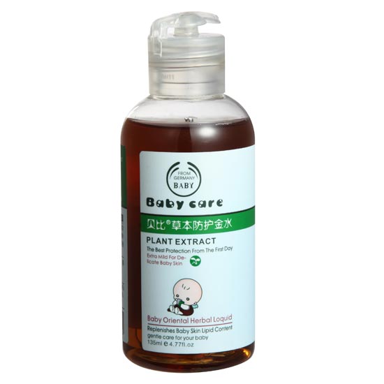 貝比嬰兒草本防護(hù)金水135ml