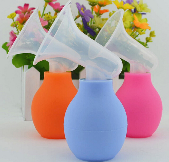 聰貝硅膠球手動簡易吸奶器