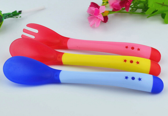 聰貝嬰兒感溫叉勺組