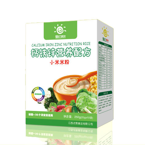 里約陽(yáng)光鈣鐵鋅營(yíng)養(yǎng)小米粉
