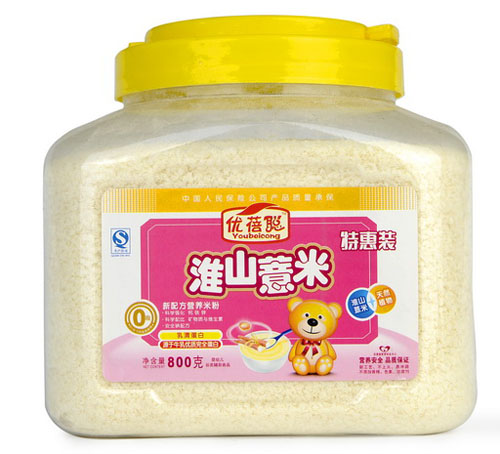 優(yōu)蓓聰淮山薏米營(yíng)養(yǎng)米粉0段(桶裝)