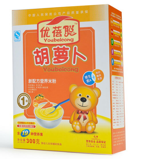 優(yōu)蓓聰蘿卜營(yíng)養(yǎng)米粉1段