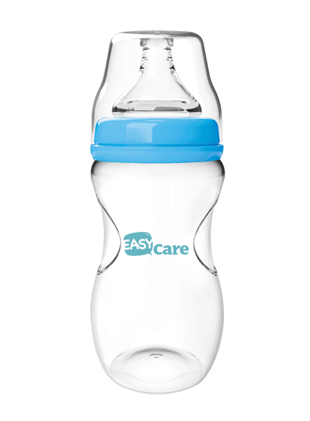 伊斯卡爾240mlPP寬口徑奶瓶(藍(lán))