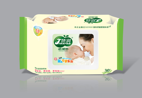 嬌潤嬰兒30片手口濕巾