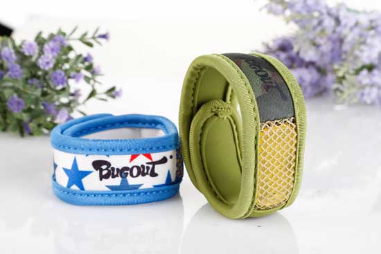 風(fēng)語(yǔ)魔術(shù)腕帶藍(lán)色綠色防蚊圈