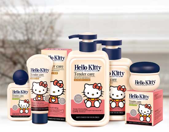 Hello-kitty全家福效果圖