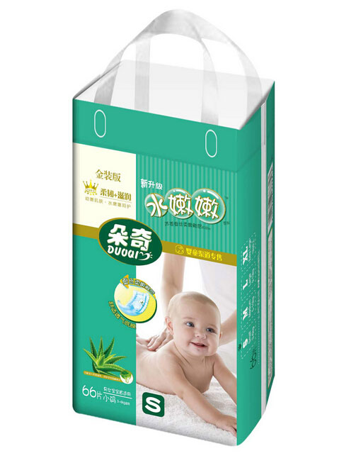朵奇金裝水嫩嫩蘆薈蠶絲柔嫩紙尿片-S66