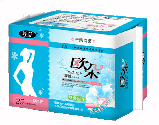歐朵干爽網(wǎng)面25片護(hù)墊