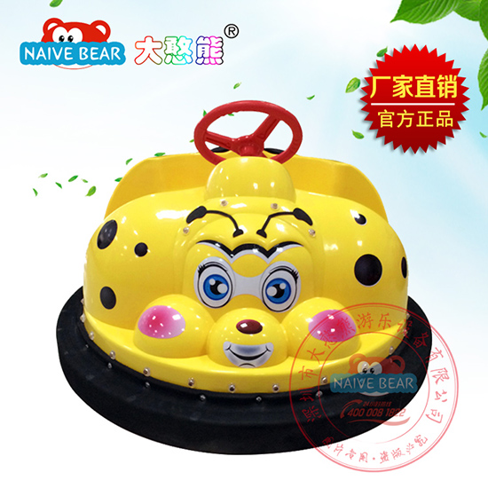 大憨熊小甲蟲碰碰車(黃色)