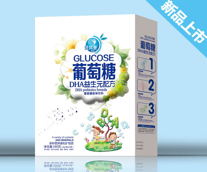 愛(ài)其壹DHA益生元配方葡萄糖固體飲料