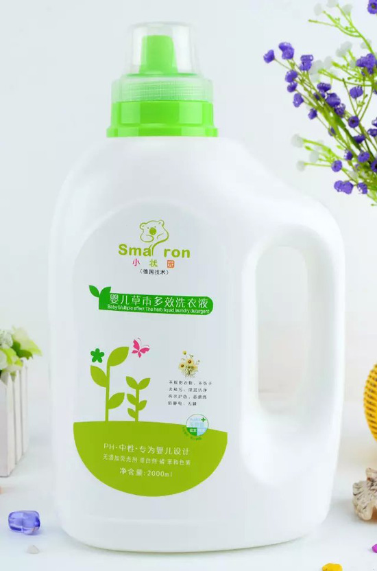 小狀園嬰兒草本多效洗衣液2000ML