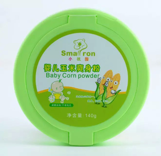 小狀園嬰兒玉米爽身粉
