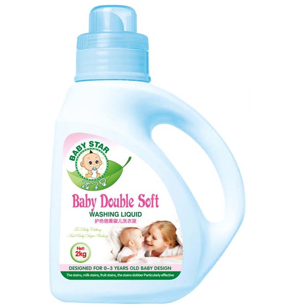 孩子星護色倍柔嬰兒洗衣液